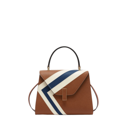 Calve Elegant Brown Iside Top Handle Mini Bag